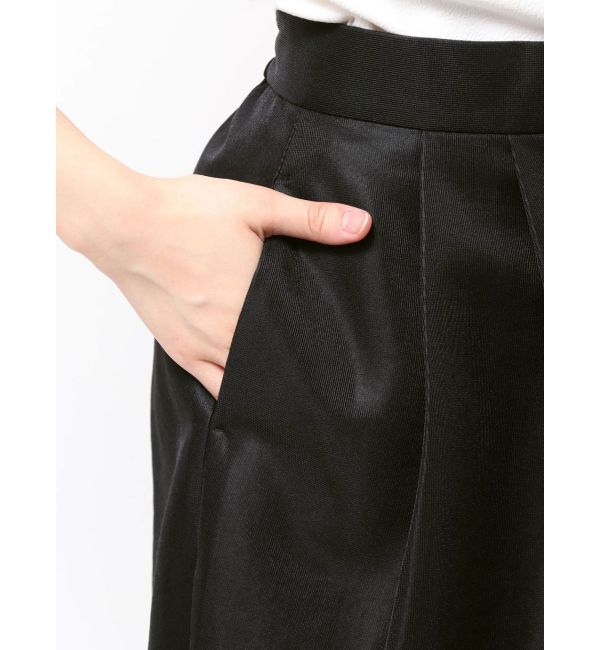 ELENDEEK「MESH BONDING TUCKED SK」|スカート|