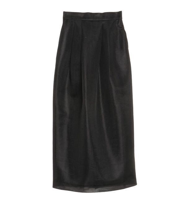 ELENDEEK「MESH BONDING TUCKED SK」|スカート|