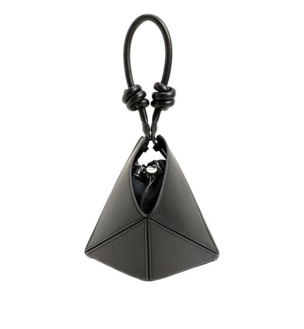 ELENDEEK「TRIANGLE 2WAY BAG」|ハンドバッグ|ブラック