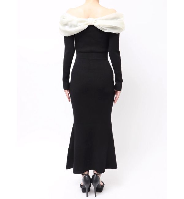 RESEXXY「シアーリボンドッキングマーメイドニットワンピース」|ワンピース|