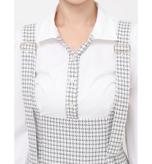 dazzlin「ハイウエストジャンスカドッキングワンピース」|ワンピース|