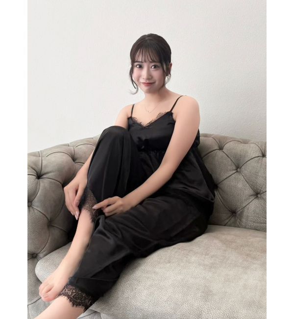 dazzlin「【吉田朱里】シルクカップインキャミソール」|ルームウェア|