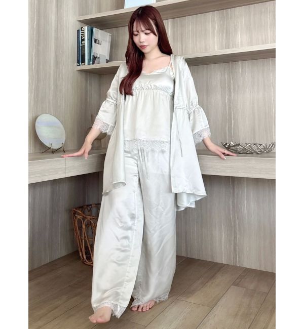 dazzlin「【吉田朱里】シルクカップインキャミソール」|ルームウェア|