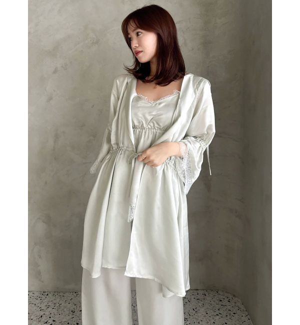 dazzlin「【吉田朱里】シルクカップインキャミソール」|ルームウェア|