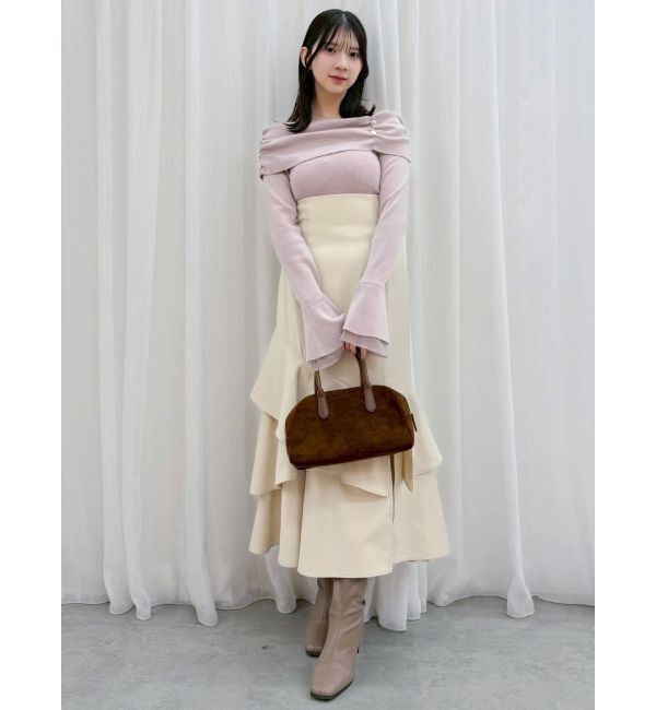 dazzlin「バックレースアップアシメマーメイドスカート」|スカート|