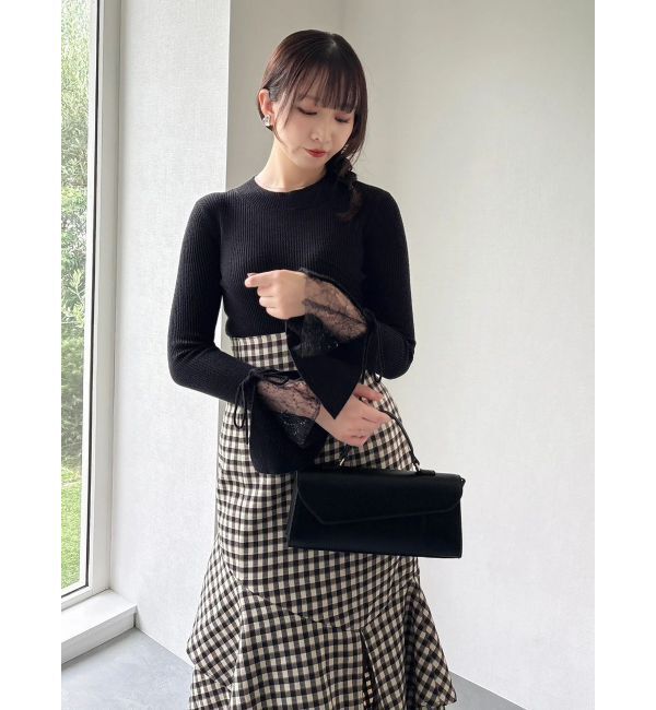 dazzlin「バックレースアップアシメマーメイドスカート」|スカート|