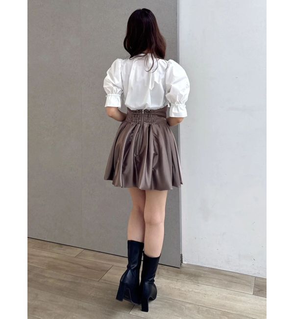 dazzlin「バルーンミニスカート」|スカート|