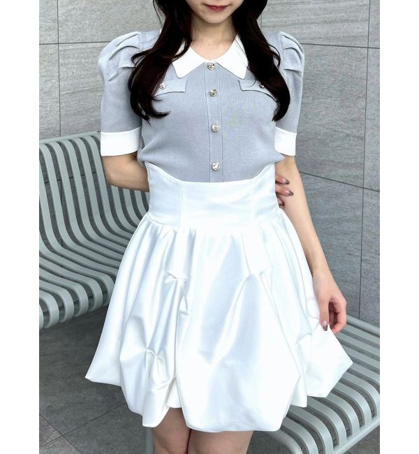 dazzlin「バルーンミニスカート」|スカート|