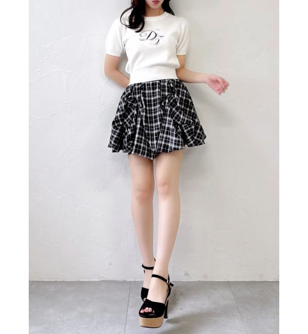 dazzlin「バルーンミニスカート」|スカート|