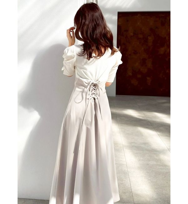 dazzlin「フロントボタンコルセットワンピース」|ワンピース|