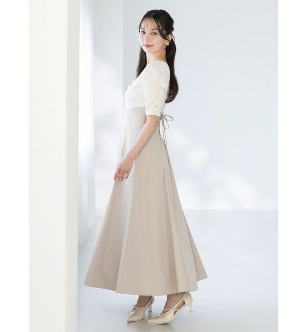 dazzlin「フロントボタンコルセットワンピース」|ワンピース|