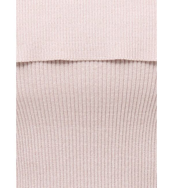 dazzlin「パールオフショルニットトップス」|ニット・セーター|