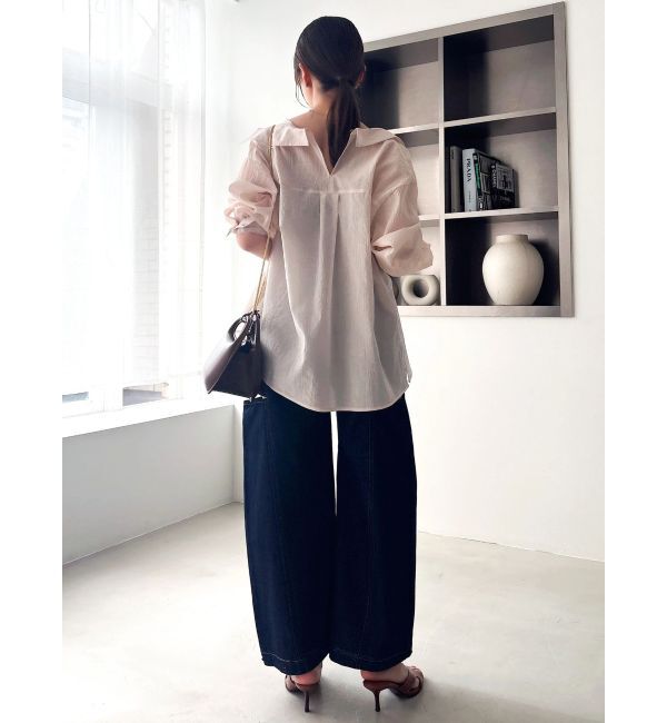 dazzlin「2WAYシアーオーバーシャツ」|シャツ・ブラウス|