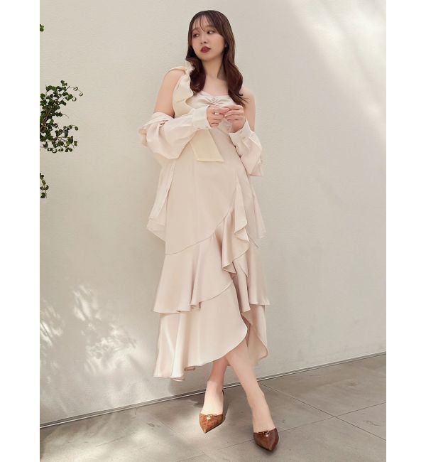 dazzlin「2WAYシアーオーバーシャツ」|シャツ・ブラウス|