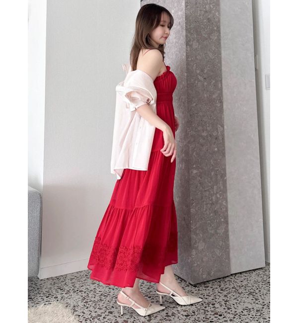 dazzlin「2WAYシアーオーバーシャツ」|シャツ・ブラウス|