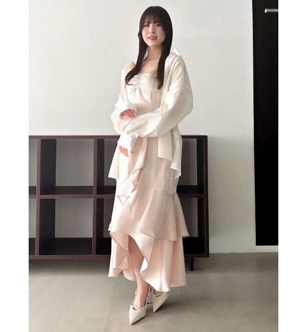 dazzlin「2WAYシアーオーバーシャツ」|シャツ・ブラウス|