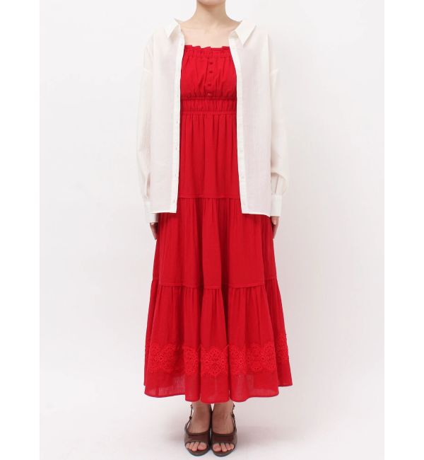 dazzlin「2WAYシアーオーバーシャツ」|シャツ・ブラウス|