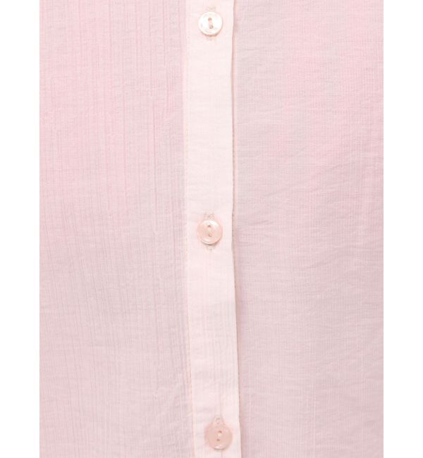 dazzlin「2WAYシアーオーバーシャツ」|シャツ・ブラウス|