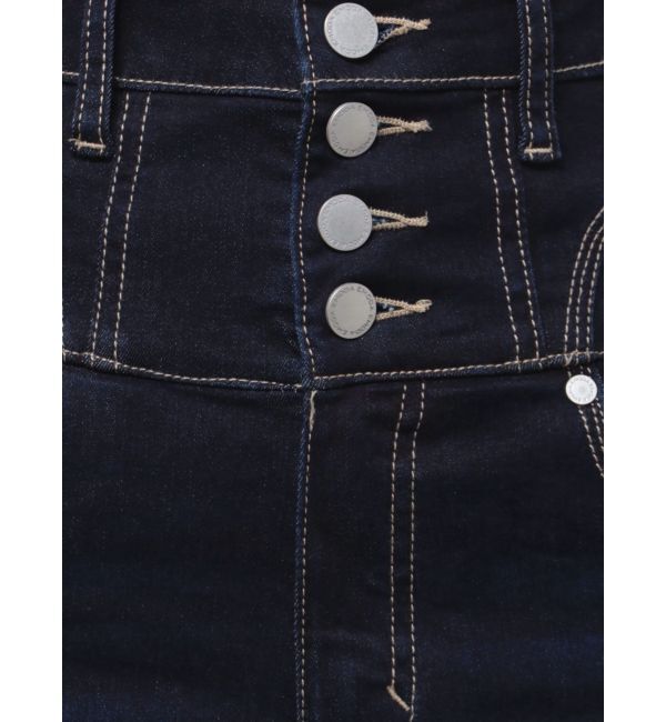 EMODA「スーパーハイウエストフレアパギンス」|デニム|