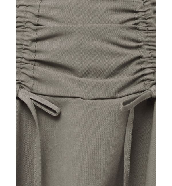 EMODA「ギャザーリボンフレアスカート」|スカート|