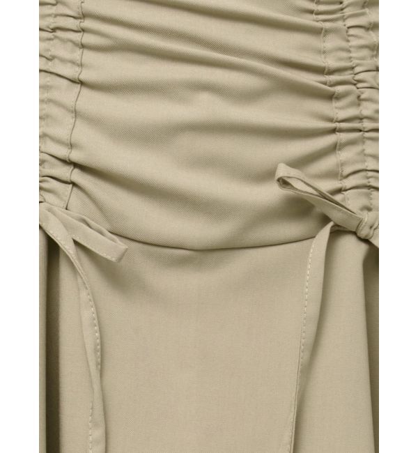 EMODA「ギャザーリボンフレアスカート」|スカート|