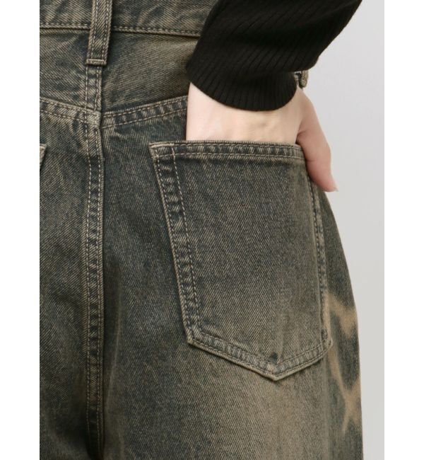 EMODA「グラフィックルーズジーンズ」|デニム|