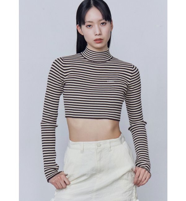EMODA「ハイネッククロップニット」|ニット・セーター|