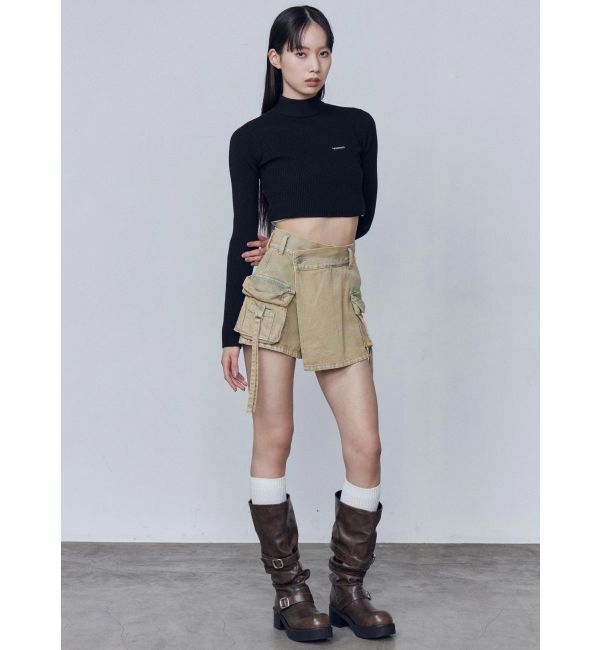 EMODA「ハイネッククロップニット」|ニット・セーター|