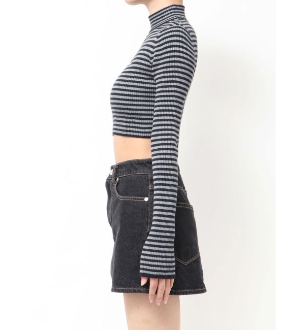 EMODA「ハイネッククロップニット」|ニット・セーター|