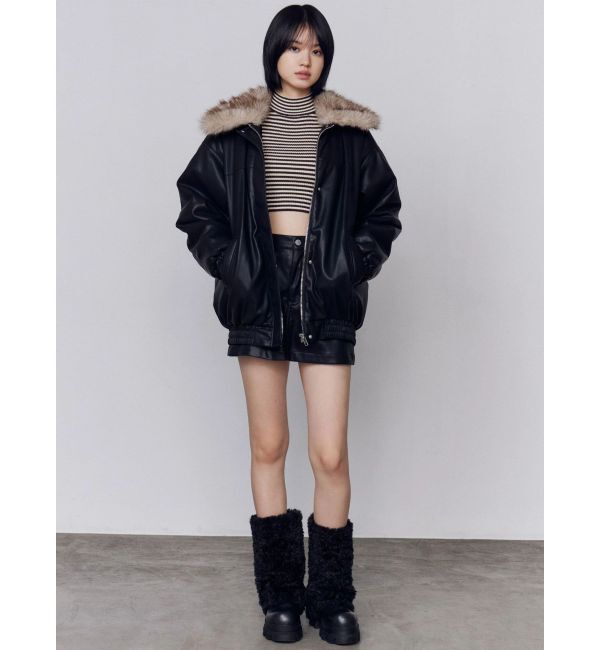 EMODA「ハイネッククロップニット」|ニット・セーター|