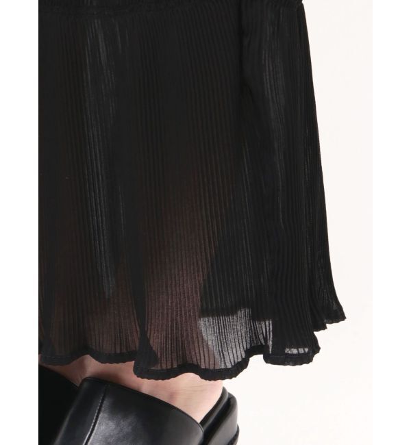 EMODA「シャーリングラインマキシスカート」|スカート|