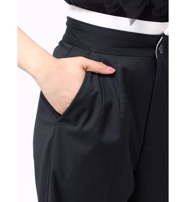 MERCURYDUO「折返しベルトパンツ」|その他|