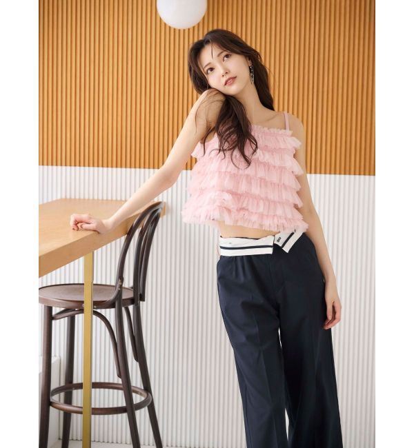 MERCURYDUO「折返しベルトパンツ」|その他|