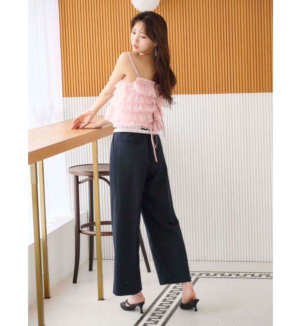 MERCURYDUO「折返しベルトパンツ」|その他|