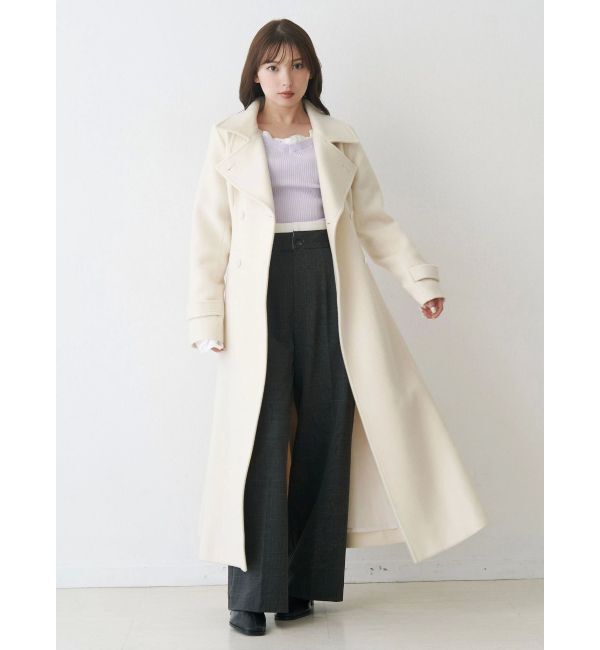 MERCURYDUO「フェイクウール折返しベルトパンツ」|その他|