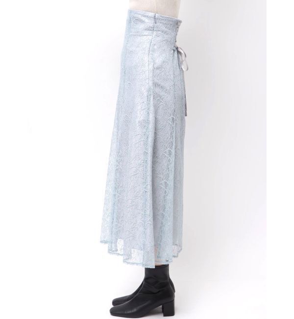 MERCURYDUO「コードレースバックレースアップフレアスカート」|スカート|