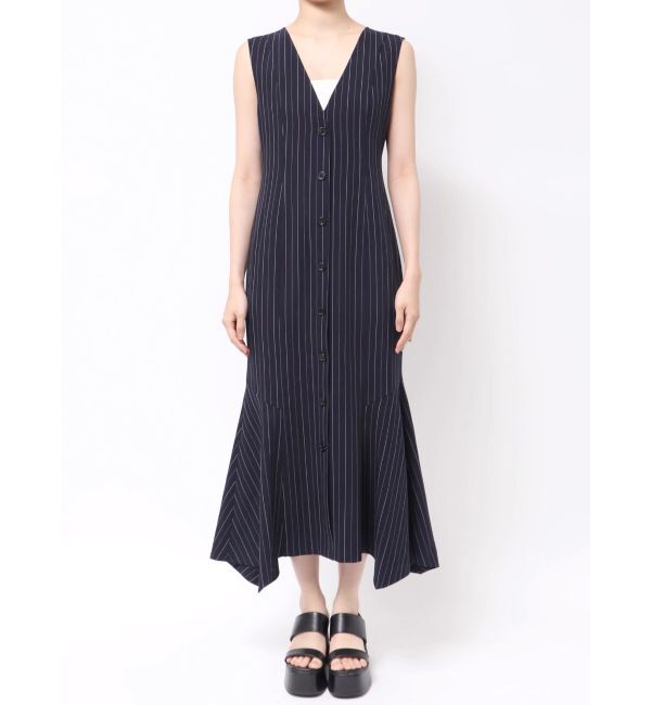 MURUA「ジレレイヤードジャンパースカート」|ジャンパースカート|