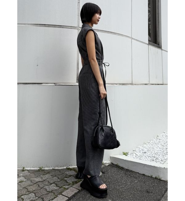 MURUA「ロングショルダースクエアボストンバッグ」|ショルダー・メッセンジャー|