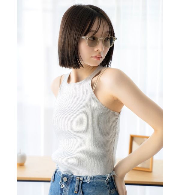 Ungrid「アメスリニットタンクトップ」|ニット・セーター|