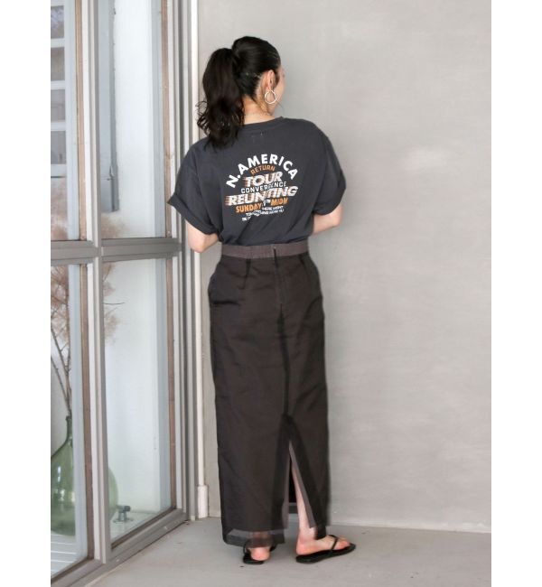 Ungrid「シアーコンビアイラインスカート」|スカート|