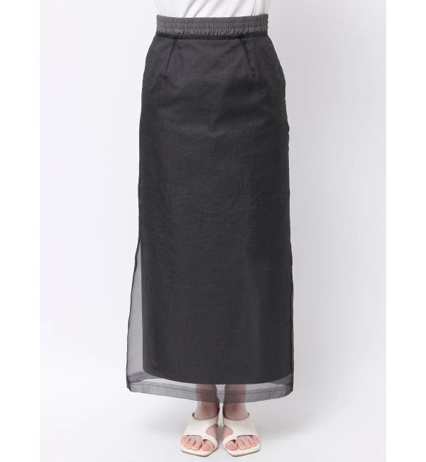 Ungrid「シアーコンビアイラインスカート」|スカート|