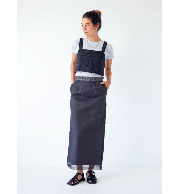 Ungrid「シアーコンビアイラインスカート」|スカート|