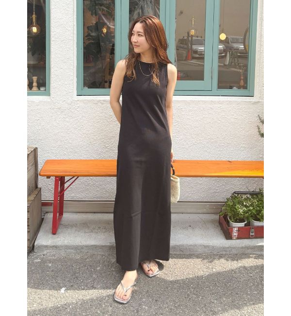 Ungrid「バックレースアップコットンキャミ」|キャミソール|