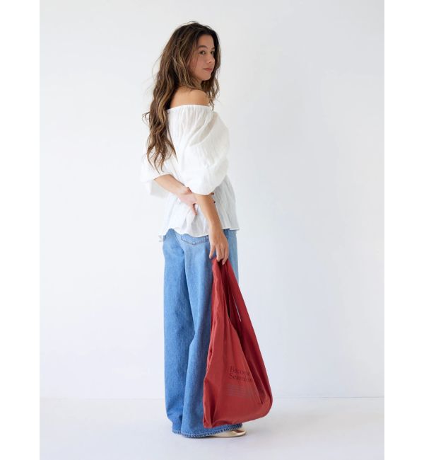 Ungrid「ウエストベルトデザインデニム」|デニム|