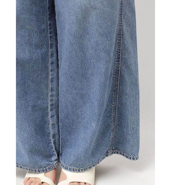 Ungrid「ウエストベルトデザインデニム」|デニム|