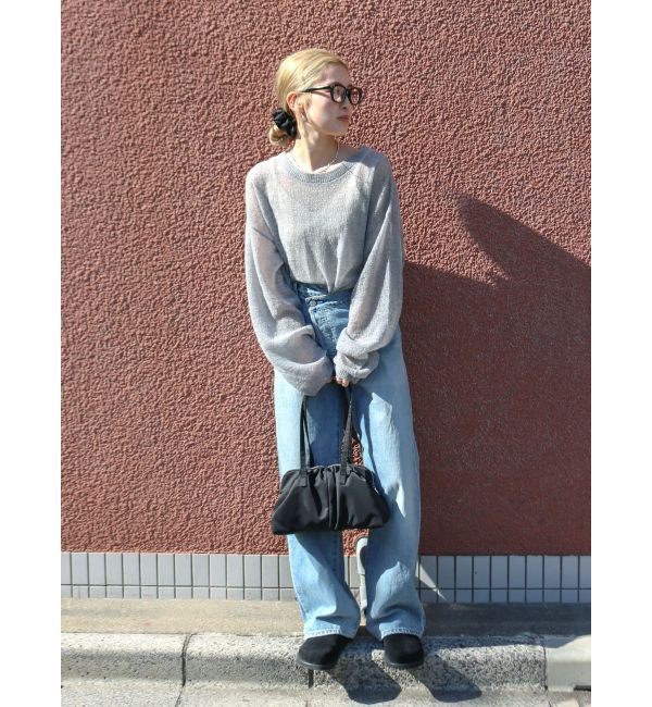 Ungrid「モヘヤ混シアーニット」|ニット・セーター|