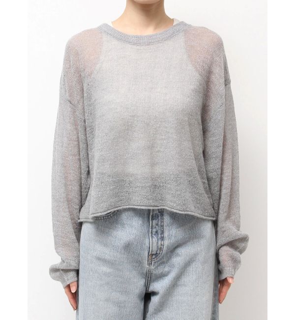 Ungrid「モヘヤ混シアーニット」|ニット・セーター|