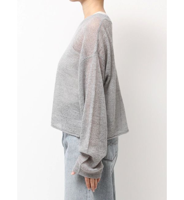 Ungrid「モヘヤ混シアーニット」|ニット・セーター|