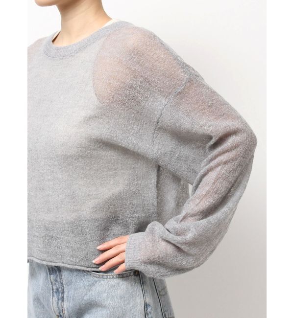 Ungrid「モヘヤ混シアーニット」|ニット・セーター|