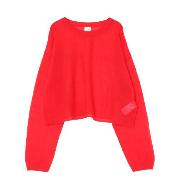 Ungrid「モヘヤ混シアーニット」|ニット・セーター|